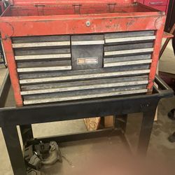 Older 10 Drawer Craftsman Tool Box $80 OBO