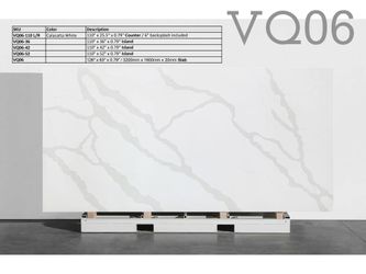Kitchen countertops Quartz prefabricated