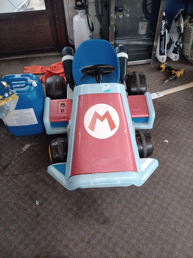 Mario cart Powerwheels