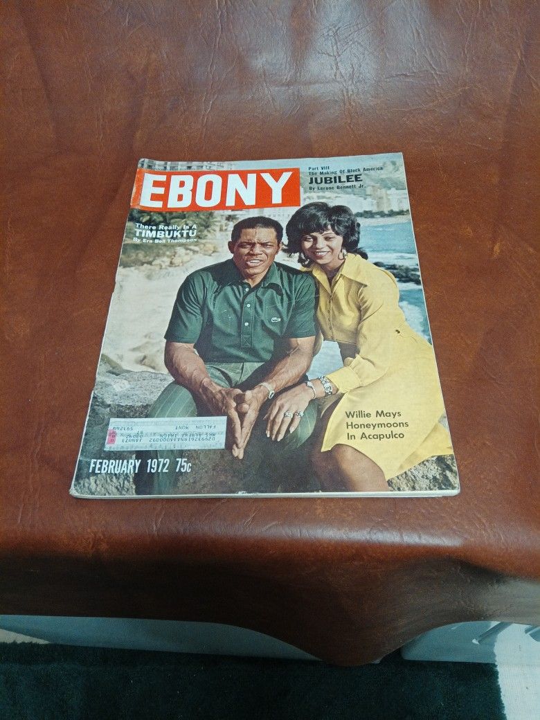 EBONY Magazine. Willie Mays