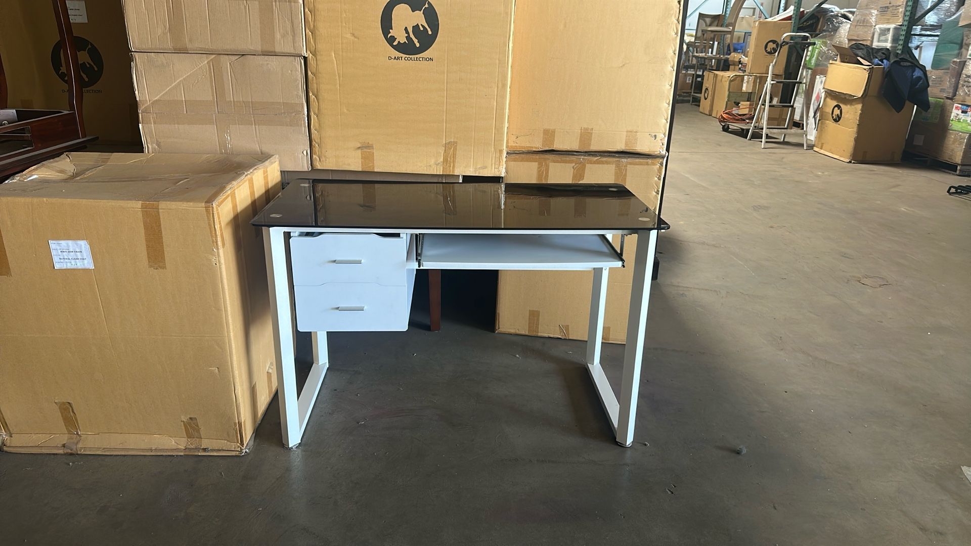 Computer Desk With 2 Drawers