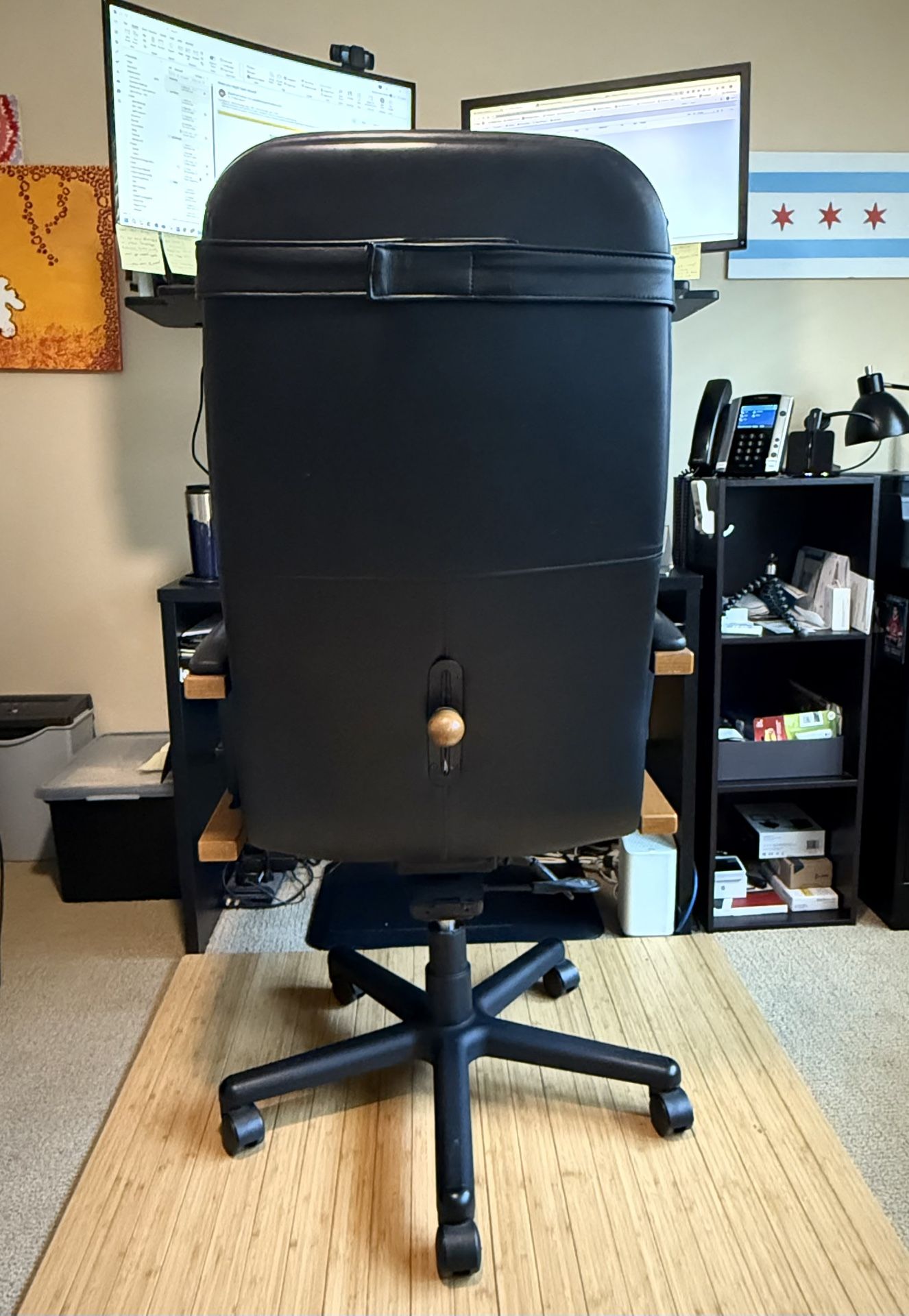 Relax The Back Leather Executive High-Back Chair