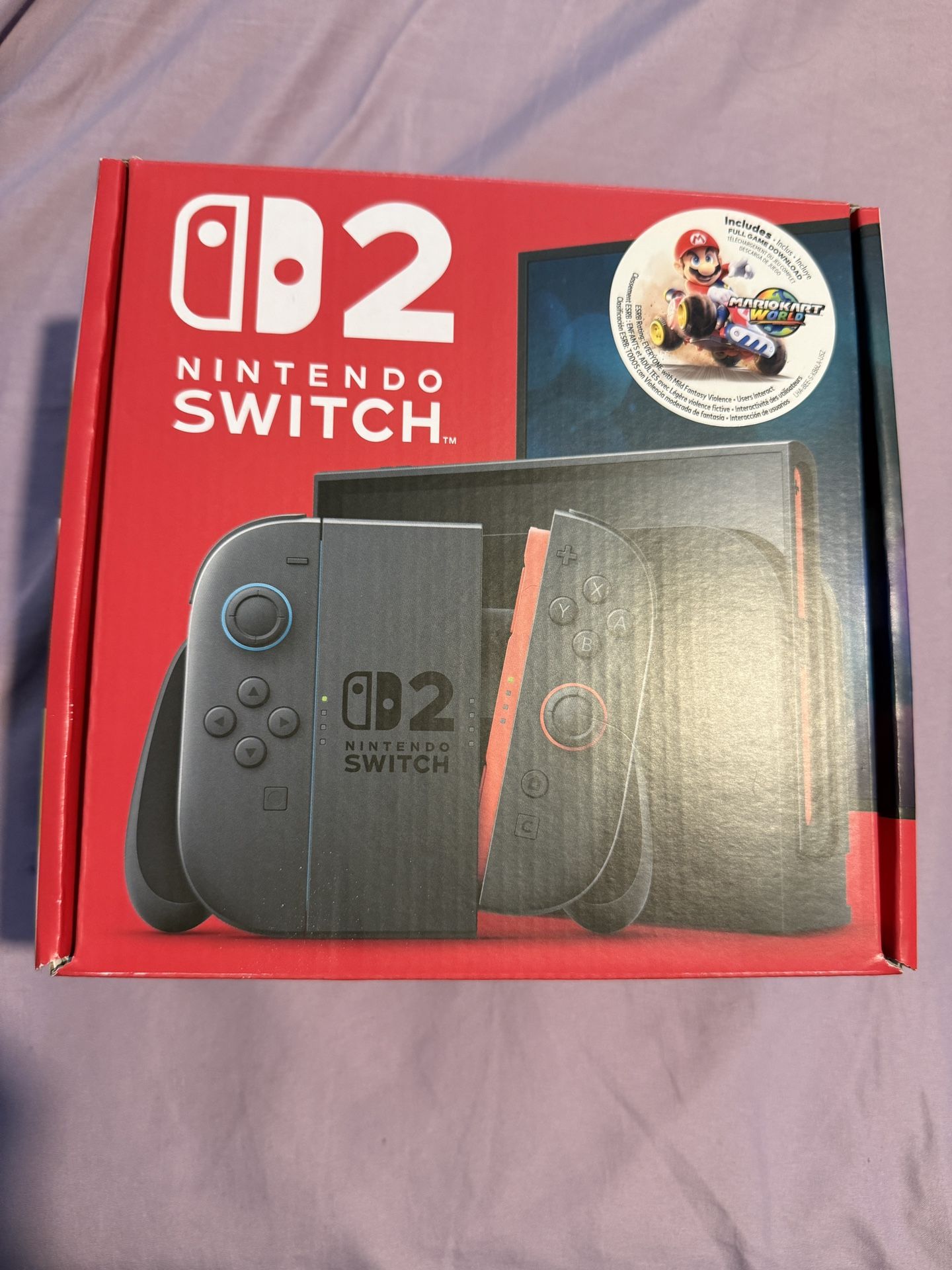 Nintendo Switch 2 With Carrying Case