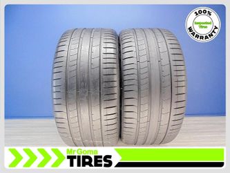 2 PIRELLI P ZERO PZ4 RSC RFT 315/35R21 USED TIRES 7.1/32 TREAD 111Y BMW 3153521
