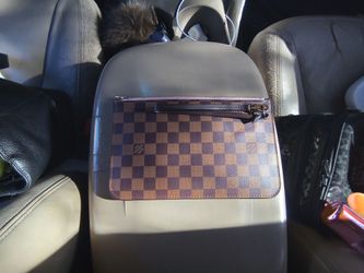 Luis Vuitton Damier Ebene Neverfull pouch