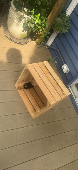 Wooden crates