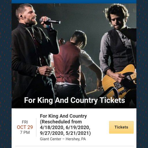 MUST GO King & Country Concert