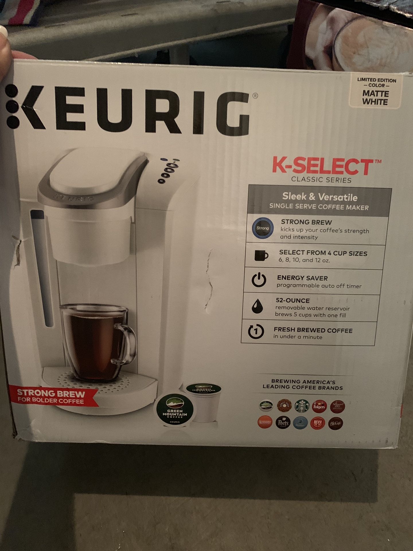 KEURIG K SELECT WHITE