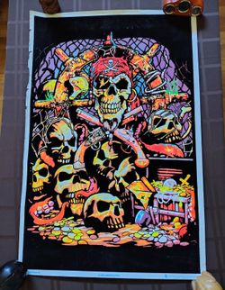 Barnicle Bill Blacklight Poster by Liquid Blue