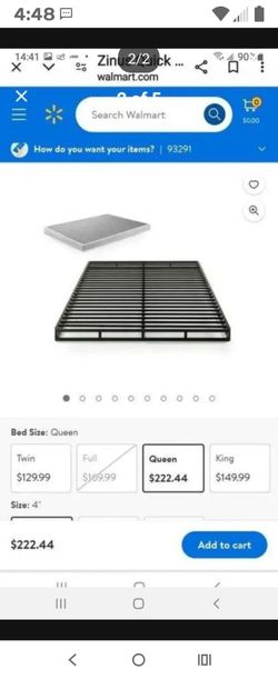 Queen Zinus 5inch Smart Boxspring 100FIRM