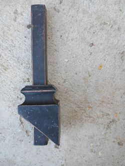 Bronze  staircase rod iron spindle shoes