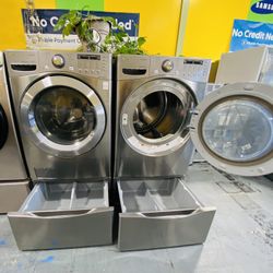 Lg Lavadora Y Secadora A Pagoa Con 11$ Enganche 