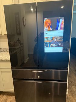 Samsung refrigerator with tv