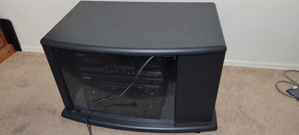 Crt Tube Tv Stand Swivels