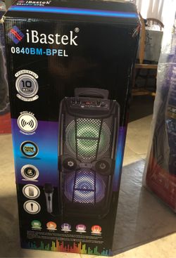 Brand new iBastek BT Speaker 2500W