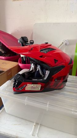 BILT Red Motocross Enduro Helmet