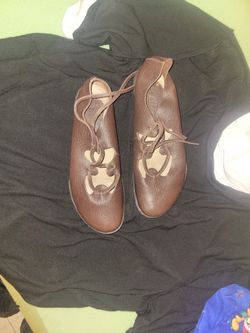 uffizi brown leather size 7 womens