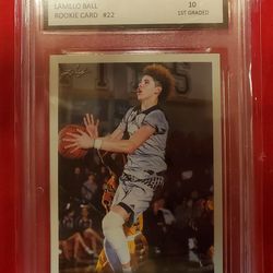 2018 Leaf National Convention GEM MINT 10 Lamelo Ball Rookie Card