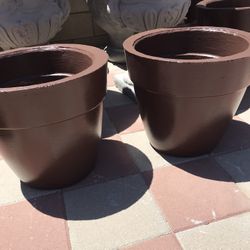 New Flower Pots Made Out Cement Perfect Gift For Any Occasion 