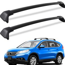 Roof Rack Cross Bars Fit for Honda CRV CR-V 2012 2013 2014 2015 2016 with Side Rails, Aluminum Roof Rails Crossbars cargo bars Canoe Bike Kayak Car Sn