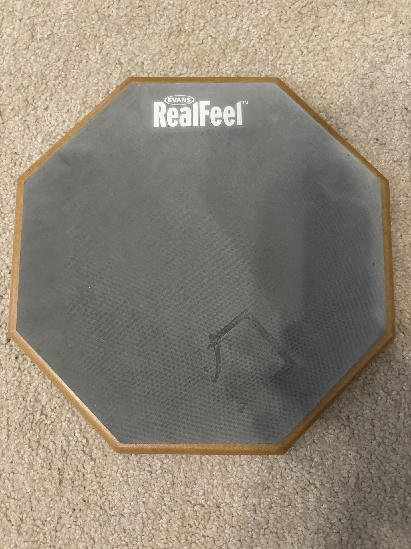 Evans Realfeel Double Sided Drum Snare Practice Pad