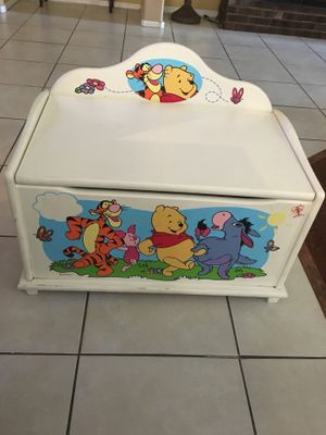 P J Kids Winnie The Pooh Toy Box For Sale In Phoenix Az Offerup