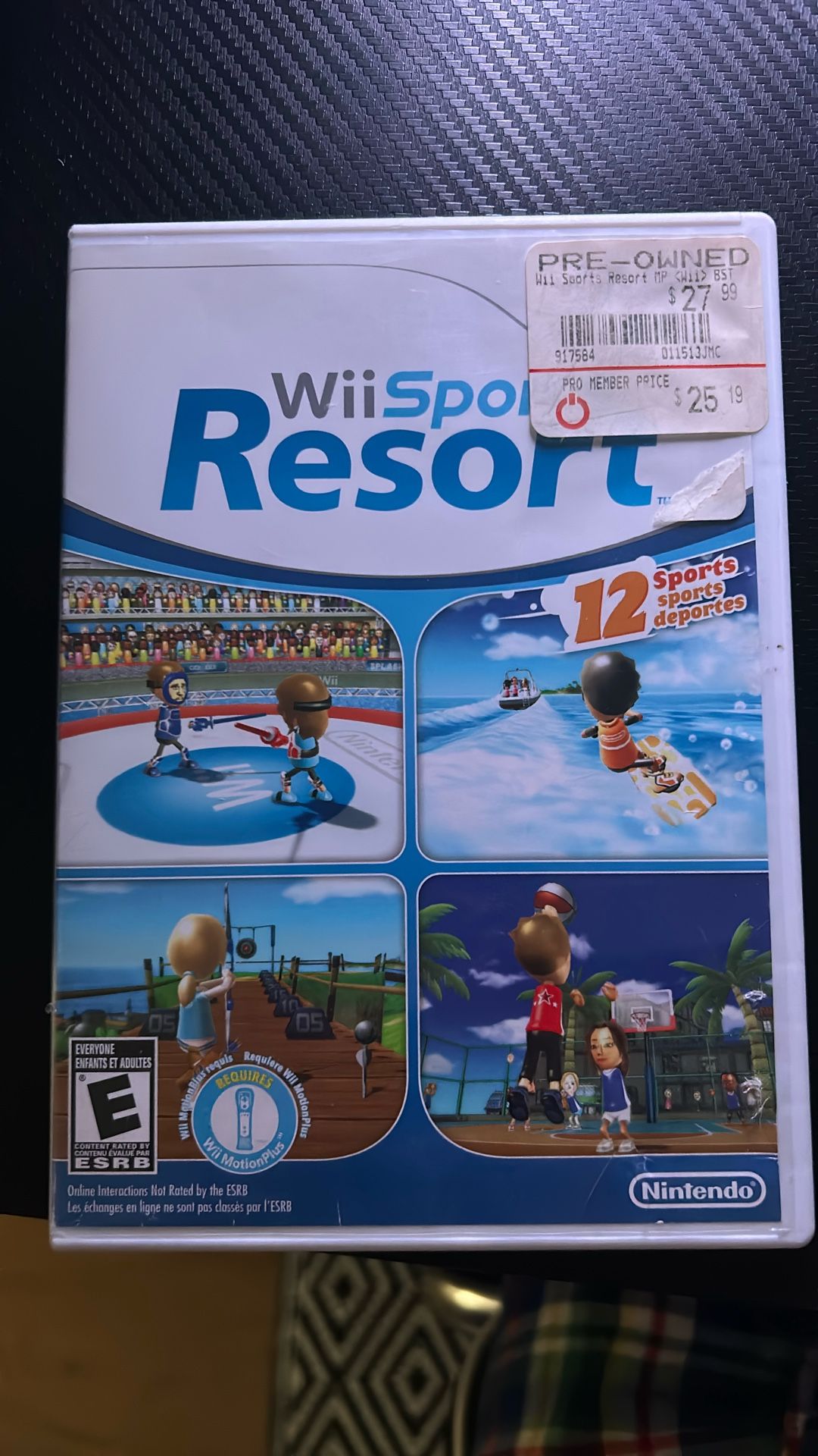 Wii Sports Resort Nintendo Wii