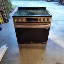 LG Electric Slide In Range 