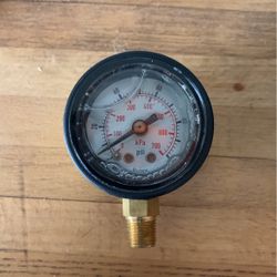 Glycerin 0-100 Psi Gauge 1/8mpt 1 1/2 Size 