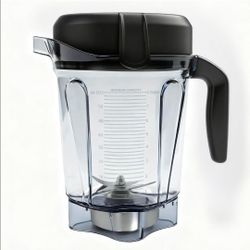 64oz Low-Profile Blender Pitcher Compatible with 5200/7500/5000/6300/750/E310/VM0102/VM0103/VM0197- BPA-Free Container Jar Cup