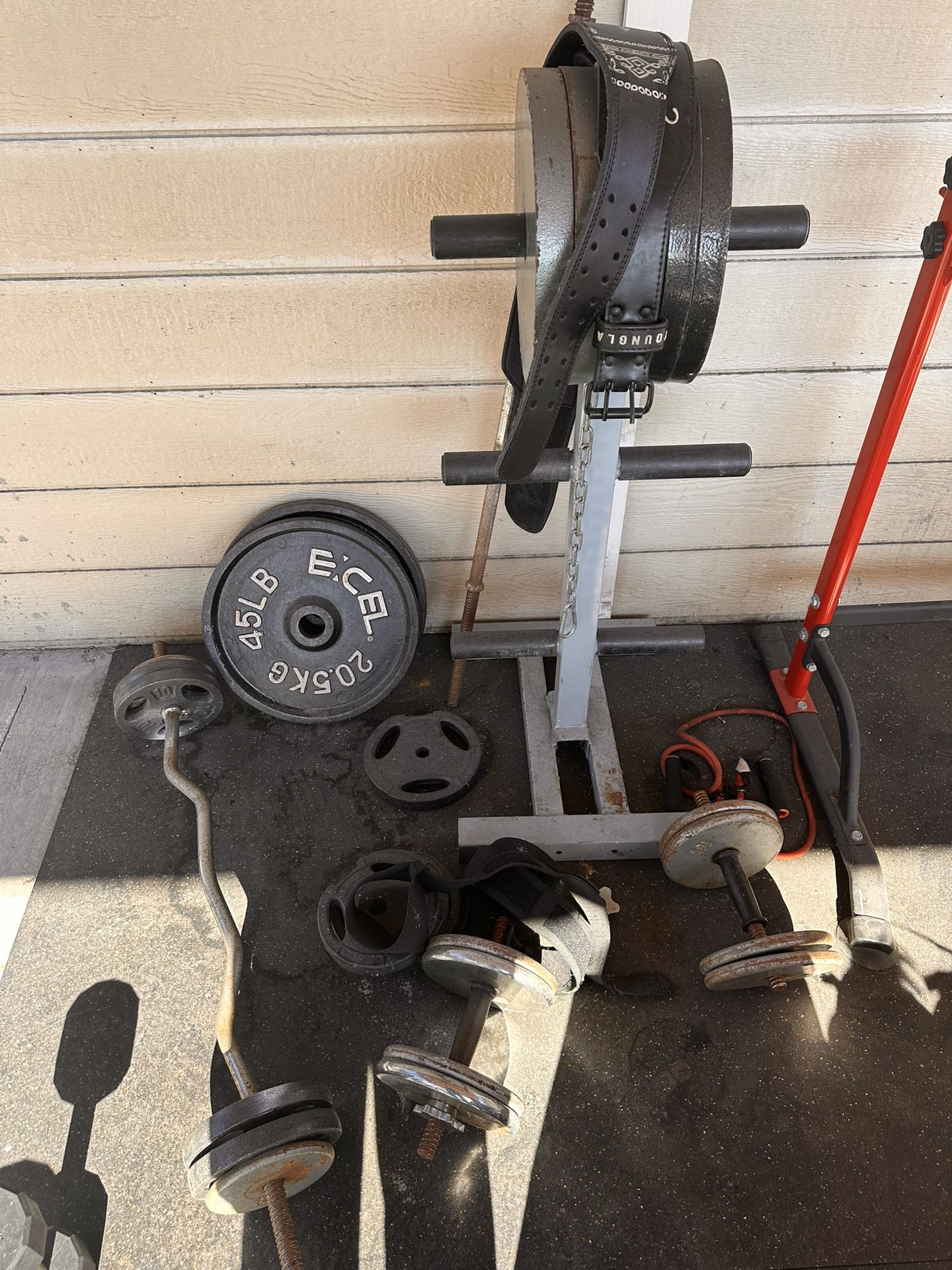 Weight Plates And Dumbbells Look At The Description