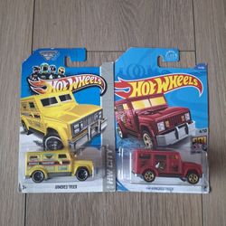 Hotwheels Armored Truck $5 For Pair