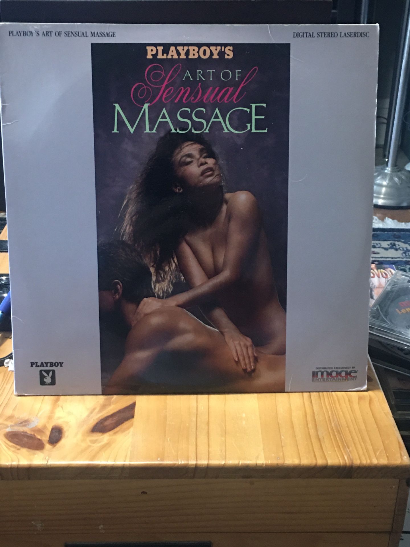 Play boys art of sensual massage Laser disk open but never used