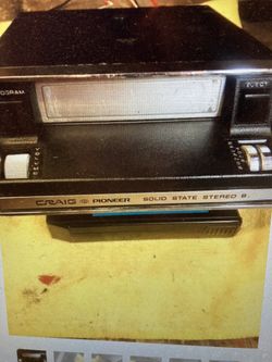 Craig 8track Serviced