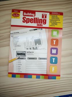 Building Spelling Skills: Grade 4 by Evan-Moor (EMC 2708) – Brand New