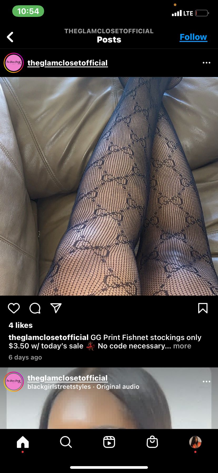Gucci style Stockings 