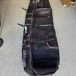 Ocean Earth Travel Longboard Bag Double Coffin Wheels