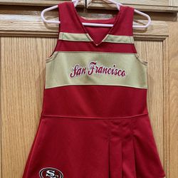 San Fransisco 49ers Cheer Dress 3T