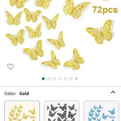 Baby Shower Butterfly Theme Items