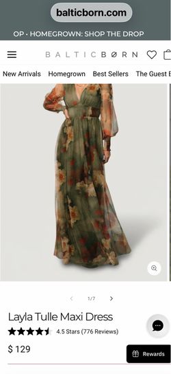 Baltic Born Layla Tulle Maxi Dress