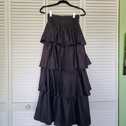 Layered Maxi Skirt 