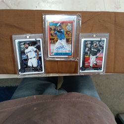 AGUSTÍN RAMIREZ RC AUTO #1/50 GOLD PLUS 2 MORE ROOKIES 1 VARIATION