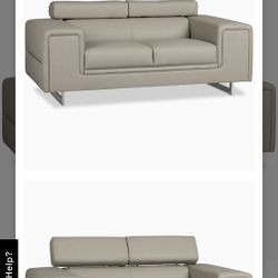 3 Piece Leather Sofa 