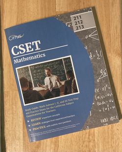 CSET Mathematics (Prep Book)