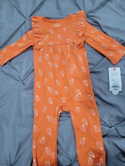 Pumpkin Romper 6-9 months