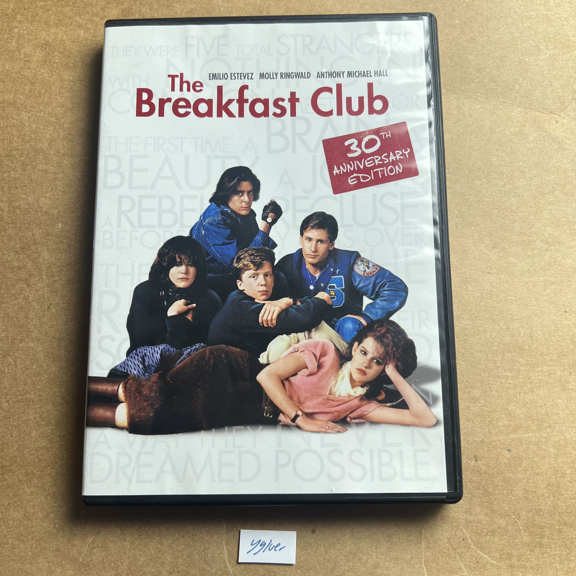 The breakfast club universal dvd video