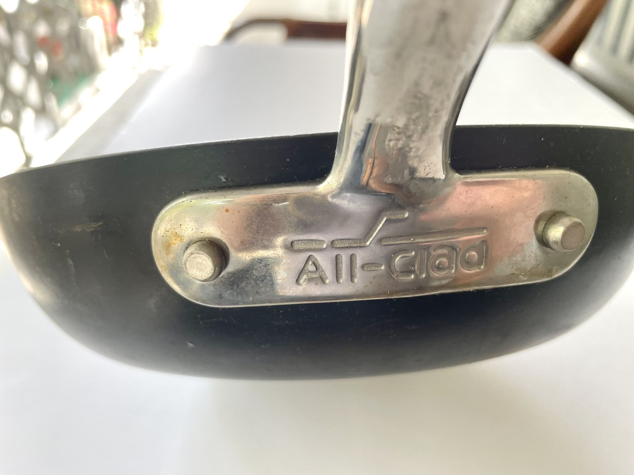 ** All Clad 10 1/2” Double Handle Sauté Pan **