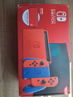 Nintendo Switch Mario Red and Blue edition