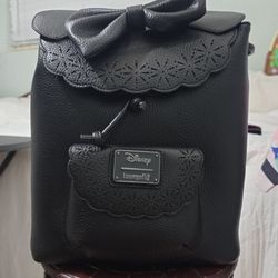 Loungefly backpack - Minnie mouse black