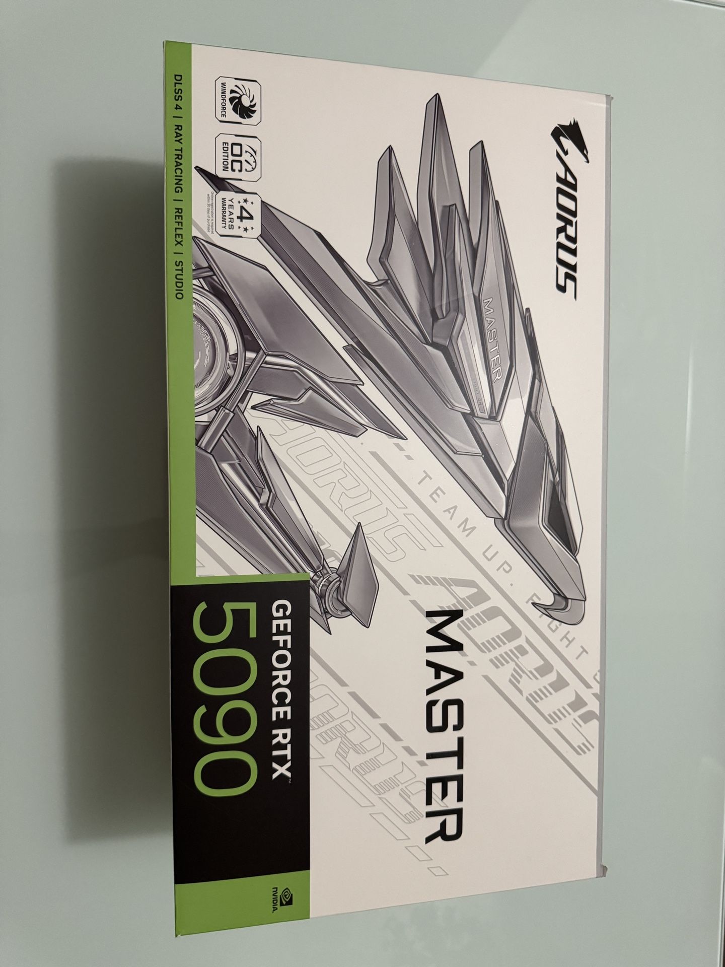 Gigabyte GeForce RTX 5090 MASTER ICE Graphics Card GV-N5090AORUSM ICE-32GD